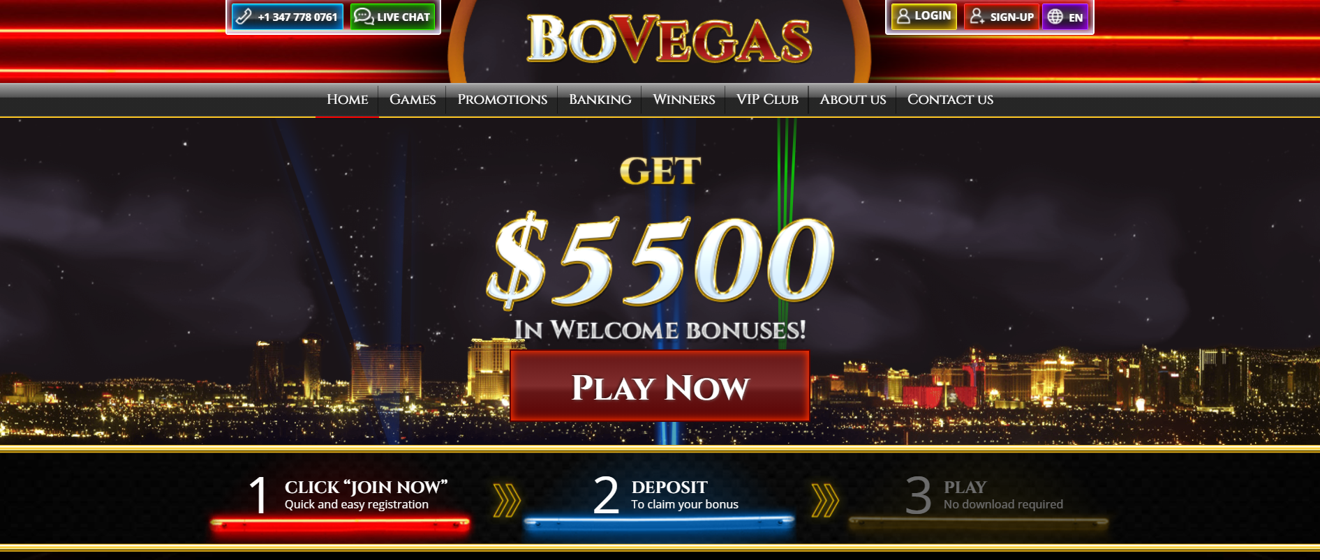 BoVegas Casino : 2022 Best Bonus Review